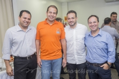 Franzé Viana, Alexandre Pinheiro, Ticiano Carvalho e Nelson Flor