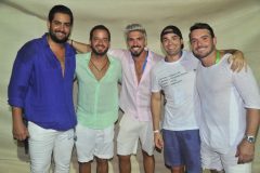 Vitor Dantas, Chico Barbuto, Lucas Sanchez, Rafael Almeida e Herculano Junior