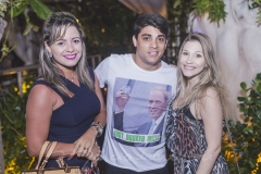 Larissa Alencar, Moisés Sancho e Isabele Moraes