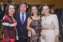 Nadja Parente, Jorge Parente, Niedja Bezerra e Emilia Buarque