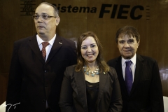 José Dias, Nicole Barbosa e Jorge Parente