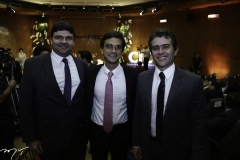 Laerte Castro Alves, Adriano Hulalg e Ronaldo Barbosa