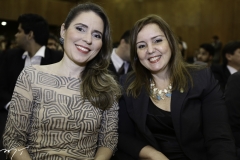 Magda Muniz e Nicole Barbosa