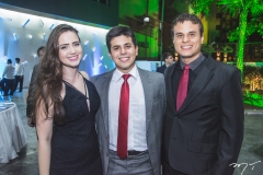 Larissa Barroso, Victor Machado e Vinícius Monteiro