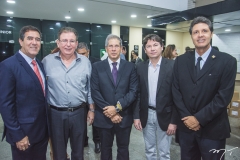 Luiz Gastão Bittencourt, Ricardo Cavalcante, Severino Ramalho Neto, Edgar Gadelha e Marcos Oliveira
