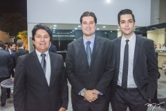 Roberto Teixeira, Fernando Laureano e Caio Teixeira