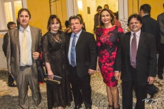 Paulo Régis Botelho, Carla, Durval e Patrícia Maia e Stênio Freitas