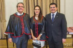 Ricardo e Manoela Bacelar e Valdetário Monteiro