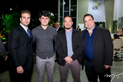 Paulo Salim, Paulo Vitor, Caio Honorato e Ricardo Dreier