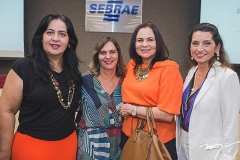 Indira Guimarães, Márcia Alves, Ana Claudia Martins e Márcia Travessoni