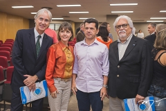 Marcos Pompeu, Circe Jane, Erick Vasconcelos e Joaquim Cartaxo
