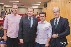 Régis Medeiros, Alexandre Sampaio, Erick Vasconcelos e Marcos Pompeu