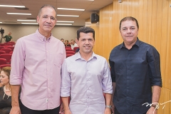 Régis Medeiros, Erick Vasconcelos e Eliseu Barros