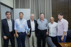 Carlos Evengelista, Marcos Oliveira, Carlos Prado, Ricardo Cavalcante, André Montenegro e Edgar Gadelha