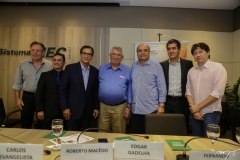 Ricardo Pereira, Benildo Aguiar, Beto Studart, Roberto Macedo, Fernando Cirino, Carlos Evangelista e Edgar Gadelha