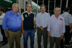 Roberto Macedo, Eduardo Fiuza, Lima Matos e Álvaro Corrêa