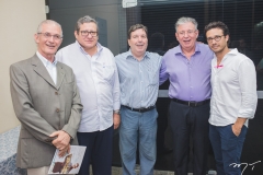 Dinalvo Diniz, Bessa Júnior, Heitor Studart, Ricardo Cavalcante e Marcelo Quinderé