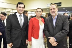 Deodato Ramalho Neto, Debora Lima e Leo David