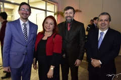Roberto Victor, Vangia Fontenele, Élcio Batista e Humberto Alencar