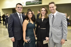 Rodrigo e Fernanda Costa, Beatriz e Jorge Dantas