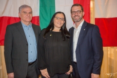 Gilberto e Sheila Sztutman e José Maria Zanocci