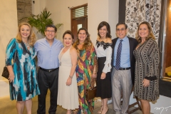 Helena Demes, Juan Yugar, Regina Pinho, Ana Pinheiro, Janusa Brasil, Javier Yugar e Celina Larocca