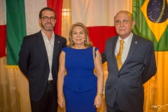 José Maria Zanocchi, Iracema do Vale e João Soares