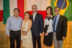 Juan Yugar, Regina Pinho, José Maria Zanocchi, Janusa Brasil e Javier Yugar (2)