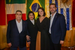Roberto e Veulena Misici, Carolina e José Maria Zanocchi