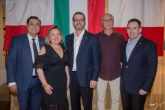 Sérgio Bayas, Fernanda Jensen, José Maria Zanocchi, Marcos de Castro e Janos Fuzesi