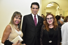 Celma Cabral, Wilson Loureiro e Patricia Leitão