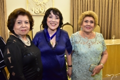 Edyr Rolim , Angela Gutierrez e Consuelo Dias Branco