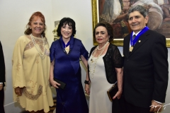 Fatima Duarte, Angela  Gutierrez, Eliane Pimentel e  José Augusto Bezerra