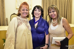 Fatima Duarte, Angela Gutierrez e Celma Cabral