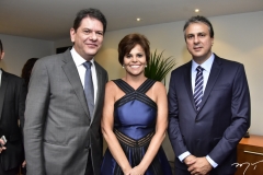 Cid Gomes, Patricia Aguiar e Camilo Santana