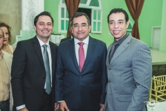Érico Sales, Jardson Cruz e Leonardo Araújo