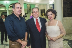 Henrique, Meton e Iolanda Vasconcelos