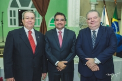 Meton Vasconcelos, Jardson Cruz e Pedro Jorge Medeiros