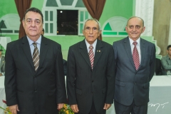 José Milton Pimentel, José Evânio Guedes e Luiz de Góis