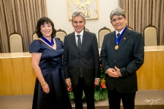 Angela Gutierrez, Padua Lopes e Jose Augusto Bezerra