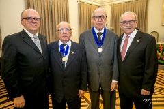 Fernando Ximenes, Ubiratan Aguiar, Lucio Alcantara e Ednilton Soarez