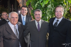 Fernando Pontes, Antônio Elísio Aguiar, Armando Medeiros e Francisco Ventura