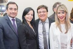 Jardson Cruz, Katiane Wirna, Cleto Gomes e Caroline Castro
