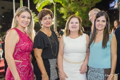 Jeritza Gurgel, Cláudia Aguiar, Aparecida Melo e Ana Cíntia Benevides