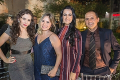 Maria Isabel Bezerra, Yarina Xerez, Carla Machado e Maurício Vieira