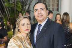 Shirley Carvalho e Carlos Henrique Oliveira