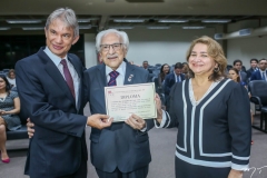 Cleber Machado, João Gonçalves de Lemos e Maria Vital
