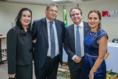 Christiane e Hélio Leitão, Ricardo e Manoela Bacelar