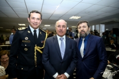 Andrade Mendonça, Silvio Frota e Élcio Batista