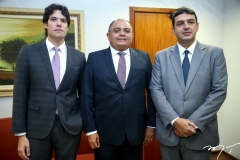 Gladyson Filho, Teodoro Santos e Demétrio Saquer